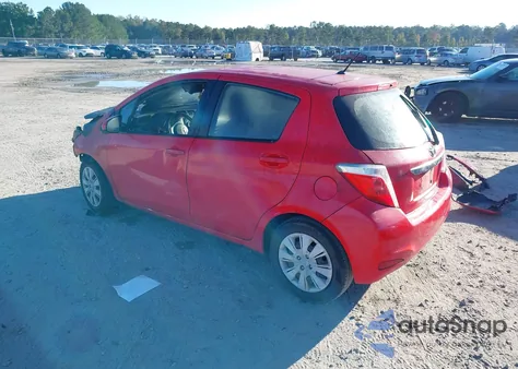 2014 Toyota Yaris L (Tmmf Plant) from USA, damaged, VIN VNKKTUD32EA010825